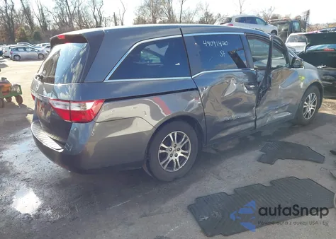 2012 Honda Odyssey Ex-L from USA, damaged, VIN 5FNRL5H64CB023842